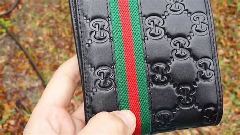 mens gucci wallet fake